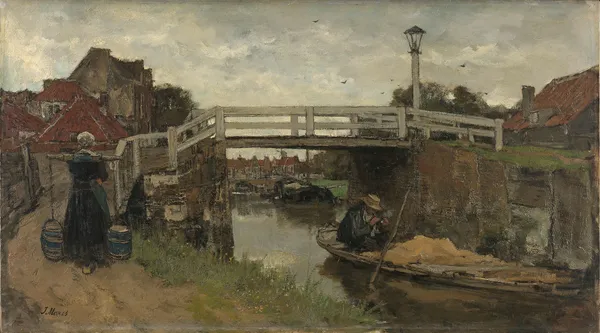 The Bridge av Jacob Maris