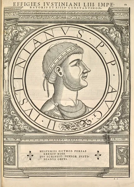 Justinian I av Jacopo Strada