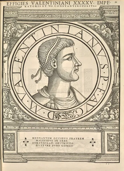 Valentinian II av Jacopo Strada