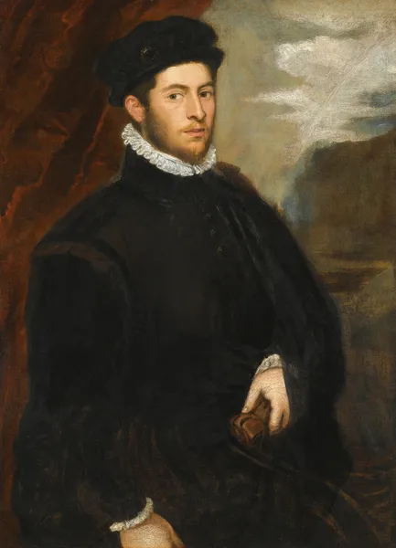Portrait Of A Nobleman av Jacopo Tintoretto
