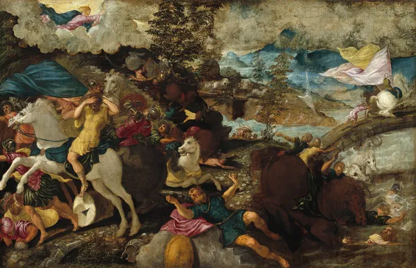 The Conversion of Saint Paul av Jacopo Tintoretto