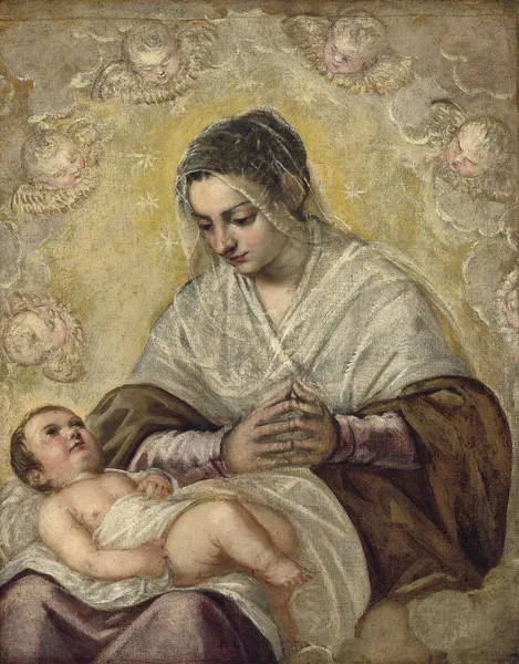 The Madonna of the Stars av Jacopo Tintoretto