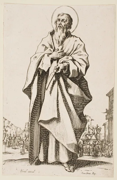 St. Bartholomew av Jacques Callot