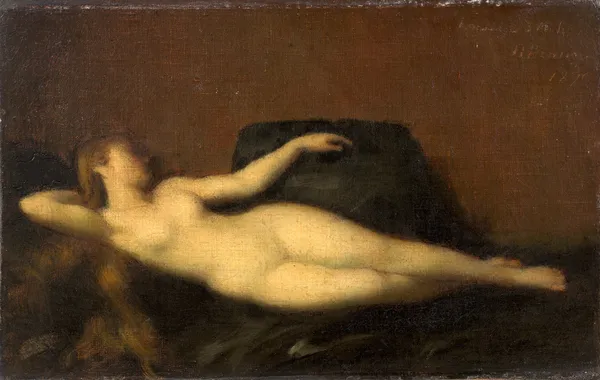 Sleeping beauty av Jean-Jacques Henner