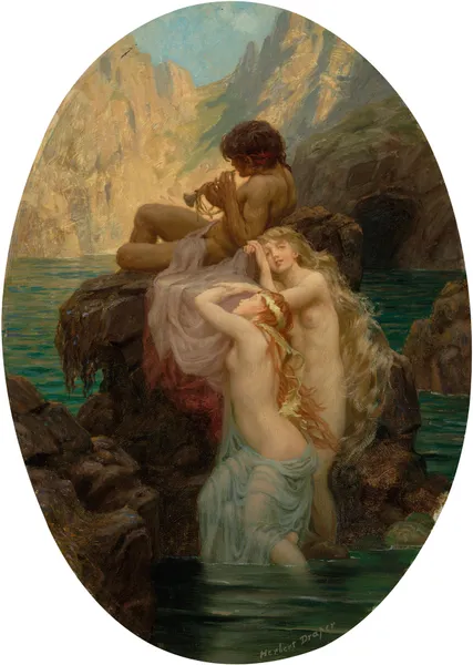 Sea Melodies av Herbert James Draper