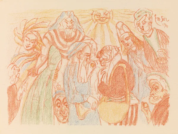 Caesar’s Denarius av James Ensor