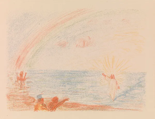 Christ Walks Upon the Waves av James Ensor