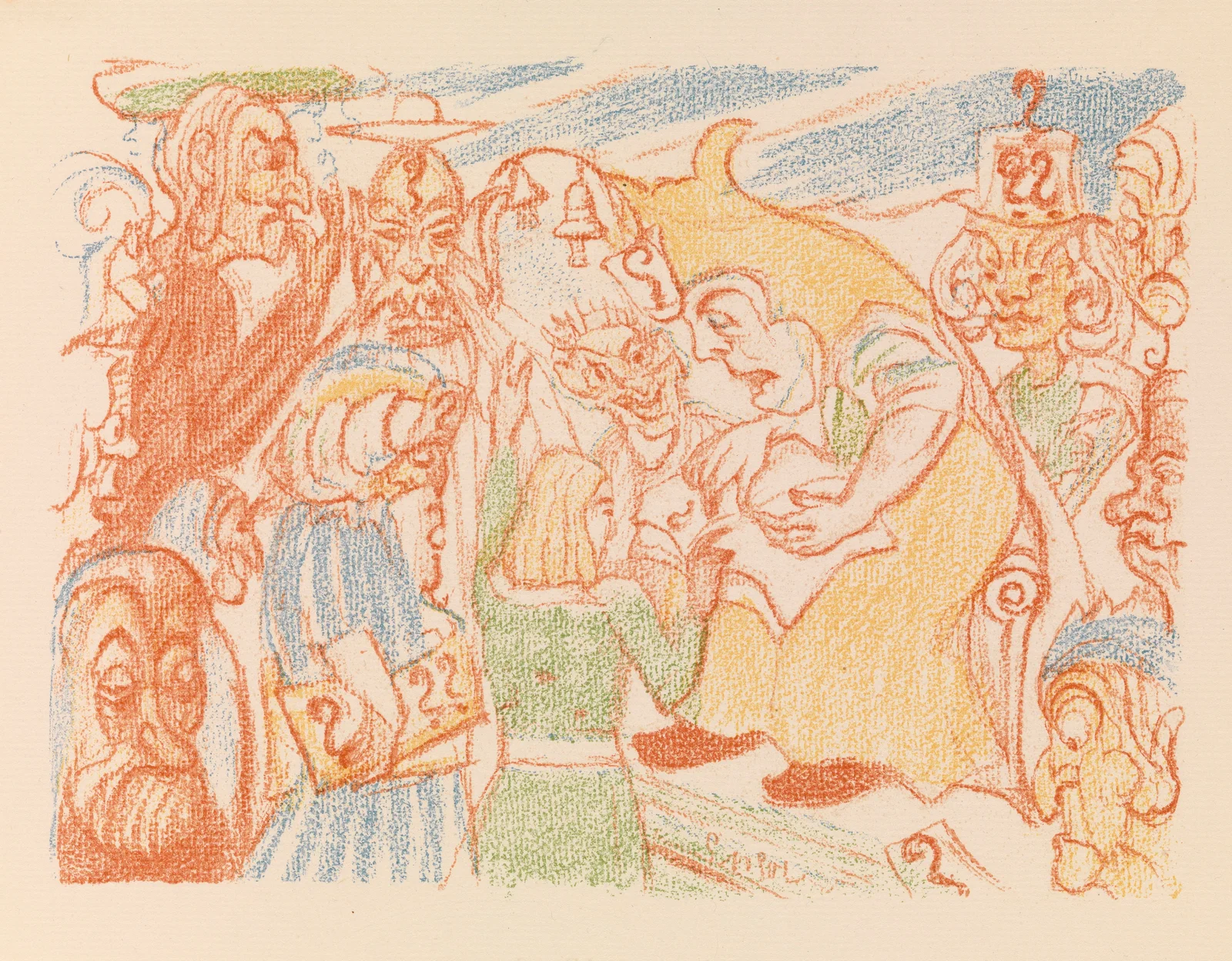 Christ’s Dispute with the Doctors av James Ensor