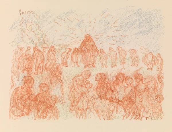 Let the Little Ones Come to Me av James Ensor