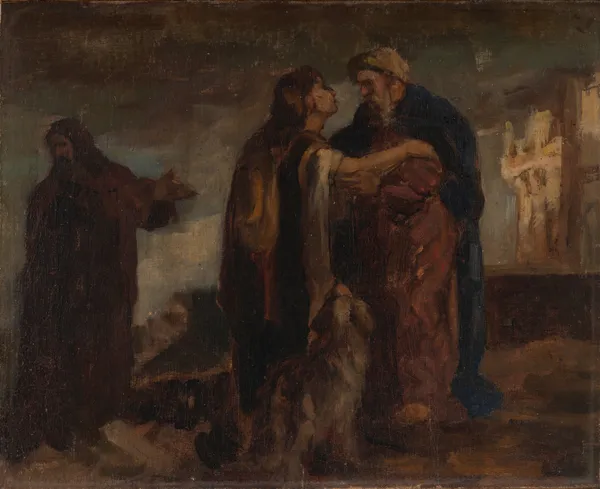 Return of the prodigal son av James Ensor