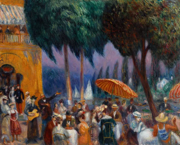 Sunday on the Marne av William James Glackens
