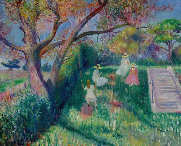The Swing av William James Glackens