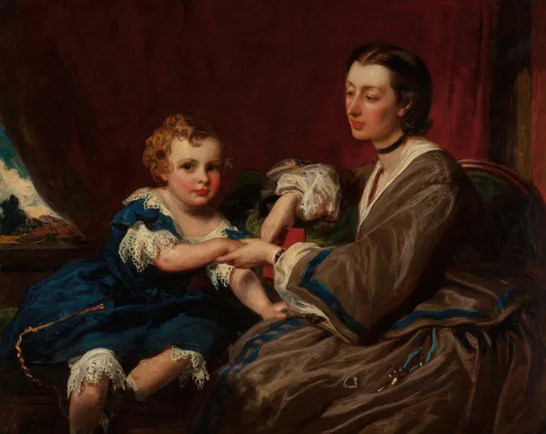 A Mother and Daughter av James Sant
