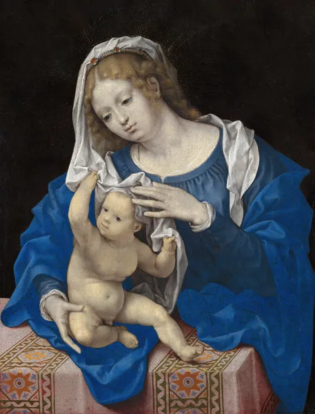 Madonna and Child av Jan Gossaert