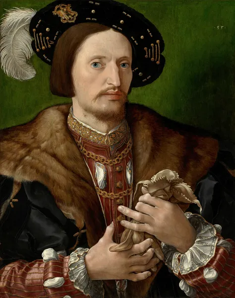 Portrait Of A Gentleman av Jan Gossaert