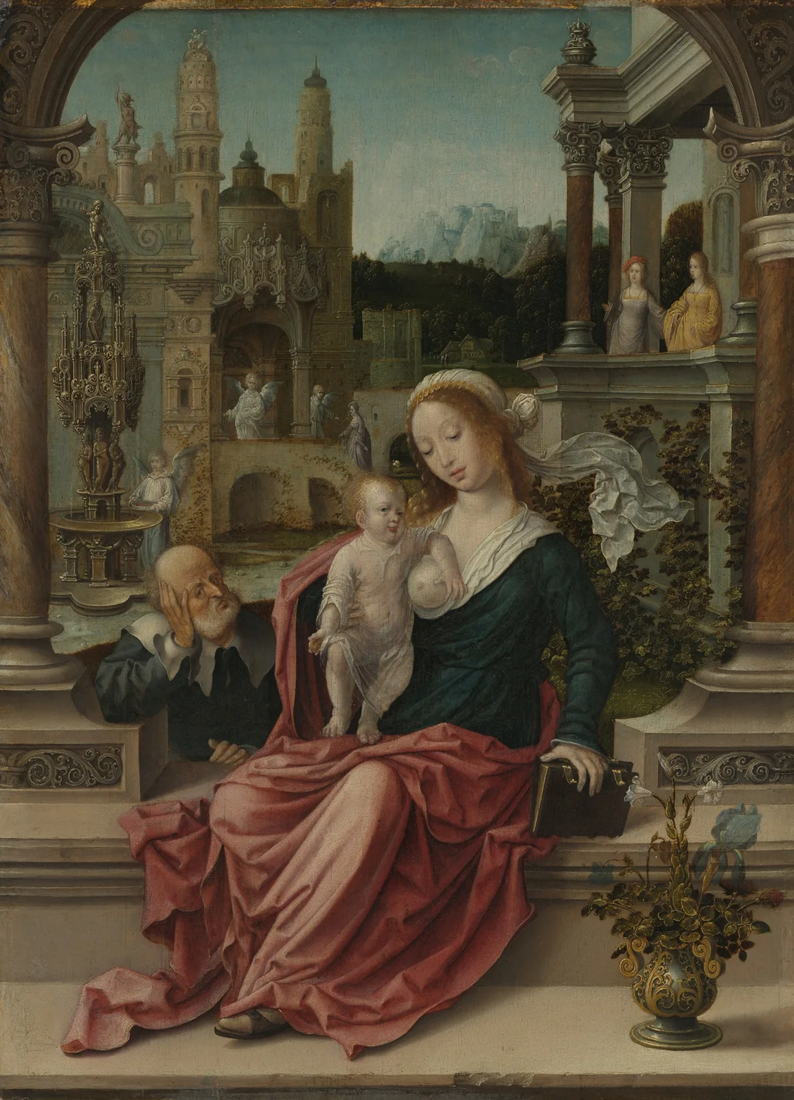 The Holy Family av Jan Gossaert