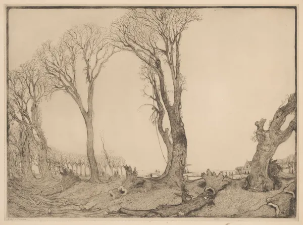 De houthakkers, Edam av Wijnand Otto Jan Nieuwenkamp