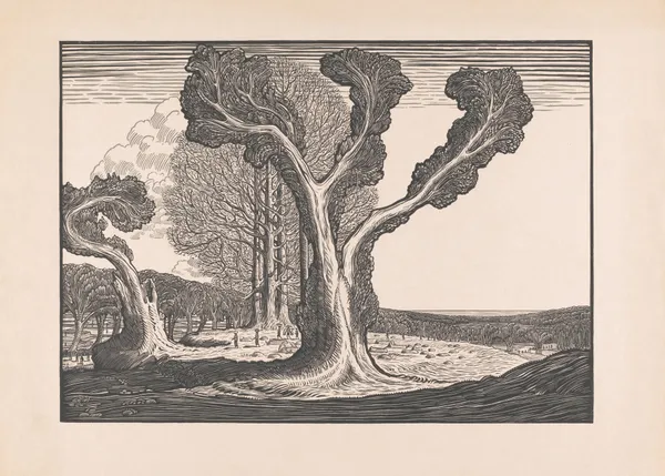 Landschap op Bali av Wijnand Otto Jan Nieuwenkamp
