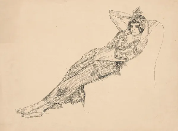 Odalisque av Jan Rembowski