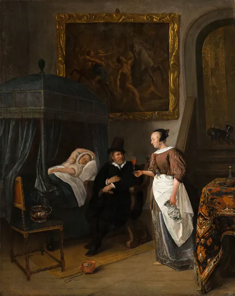 The Doctor’s Visit av Jan Steen