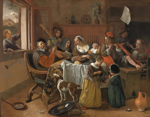 The Merry Family av Jan Steen