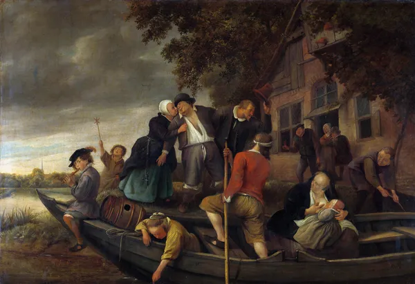 The merry homecoming av Jan Steen
