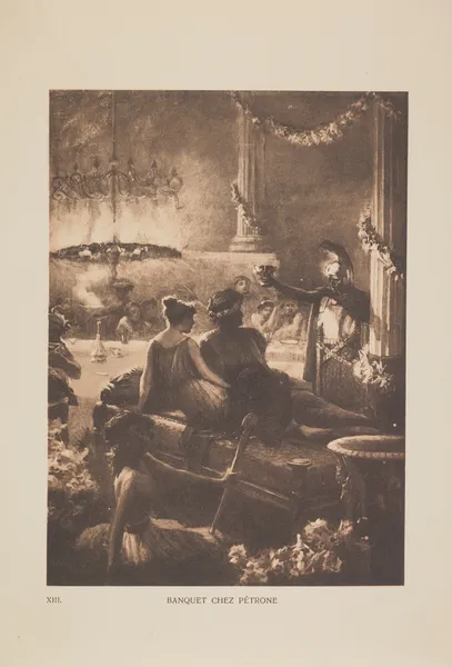 Banquet Chez Pétrone av Jan Styka