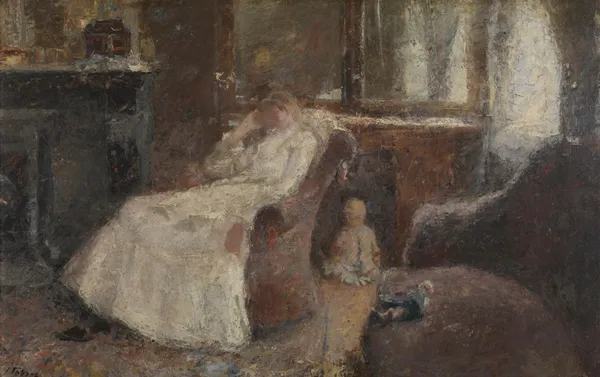 Annie Hall in Lissadell, Kenley av Jan Toorop