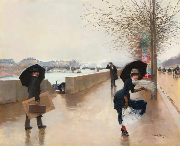 Le vent av Jean Béraud