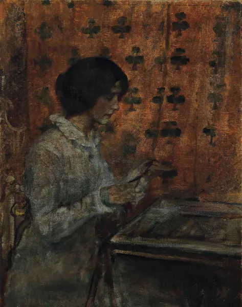 Finishing touches av James Jebusa Shannon