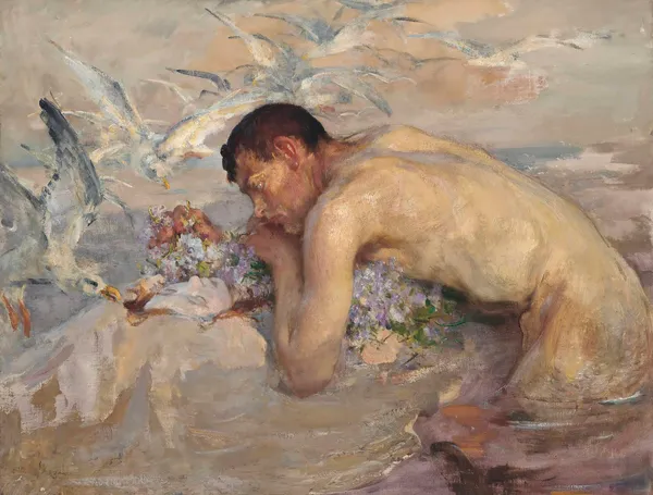The merman and the maid av James Jebusa Shannon
