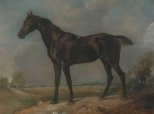 Golding Constable’s Black Riding-Horse av John Constable