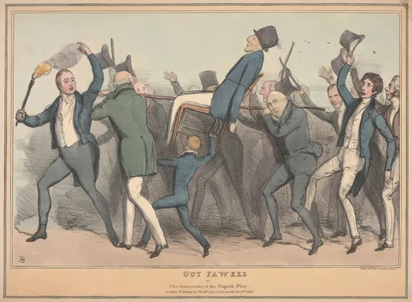 Guy Fawkes or the anniversary of the Popish plot av John Doyle