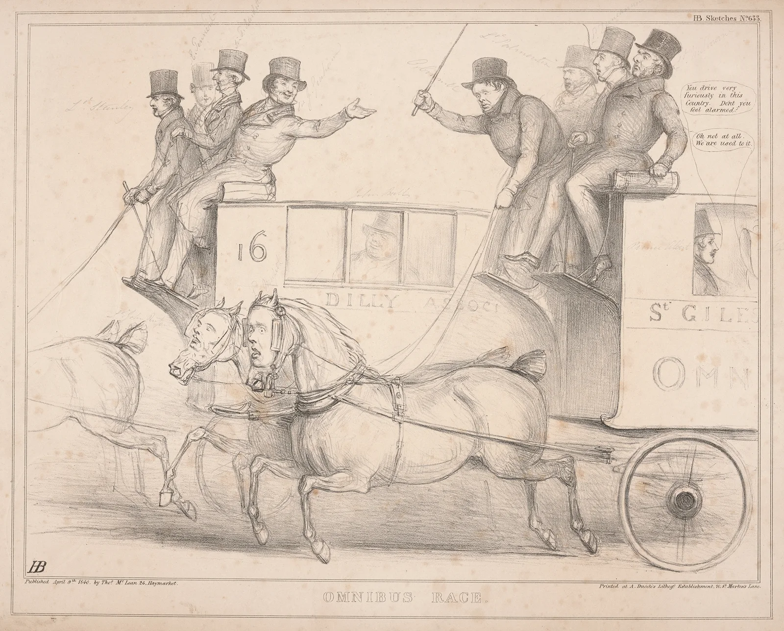 Omnibus race av John Doyle