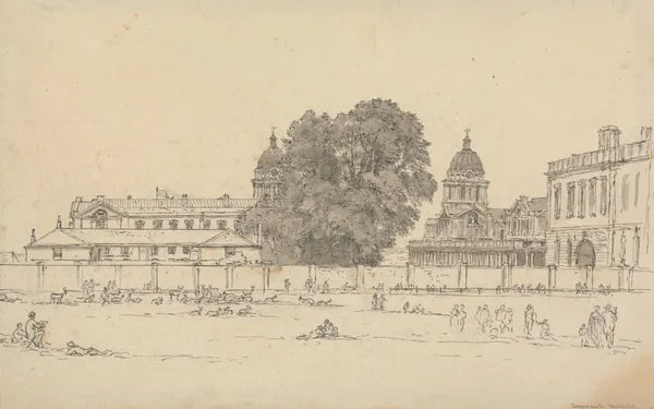 Greenwich Hospital av John Glover
