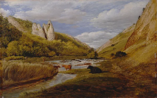 In Dovedale av John Linnell