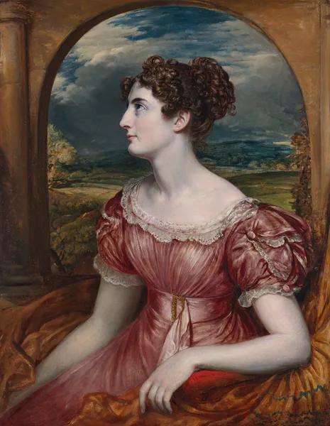 Miss Puxley av John Linnell