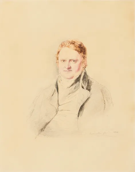 Portrait of John Varley av John Linnell