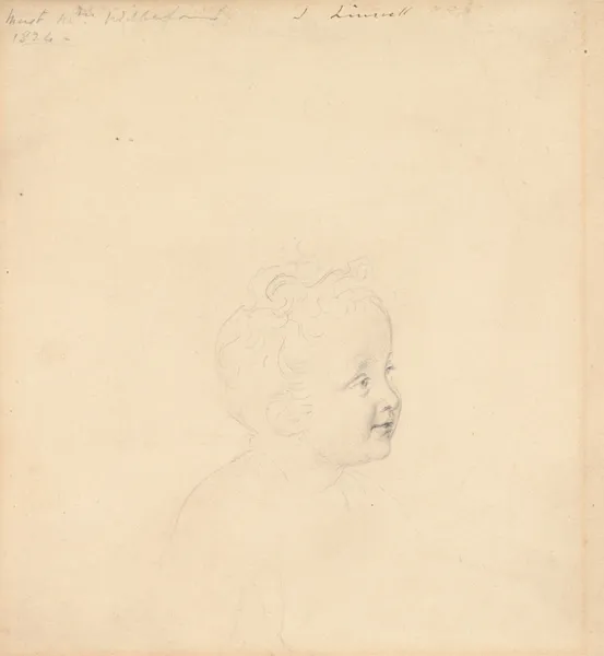 Study for Master William Wilberforce av John Linnell