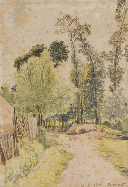 Study Of Trees At Bayswater, London av John Linnell