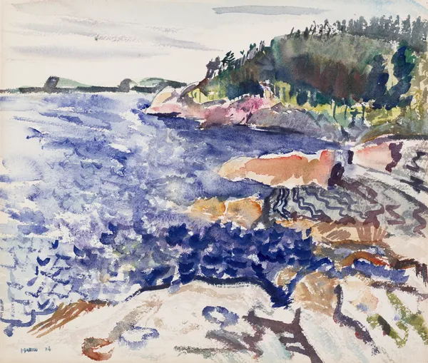 Maine Coast av John Marin