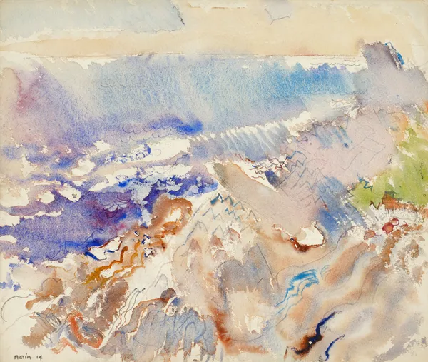 West Point, Maine av John Marin
