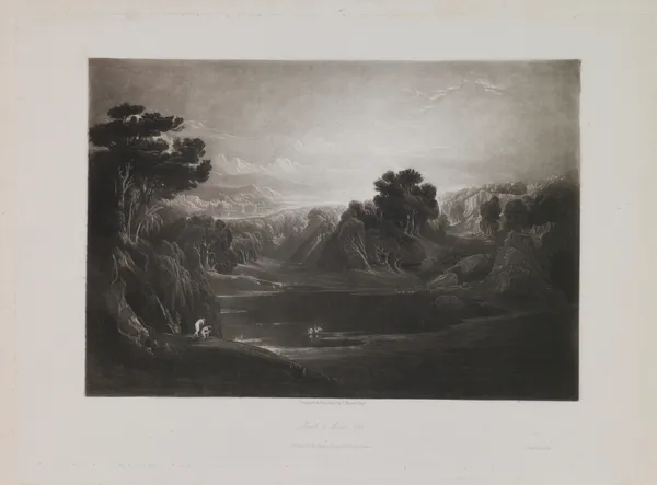 Paradise – Adam and Eve – The Morning Hymn (Book 5, Line 136) av John Martin