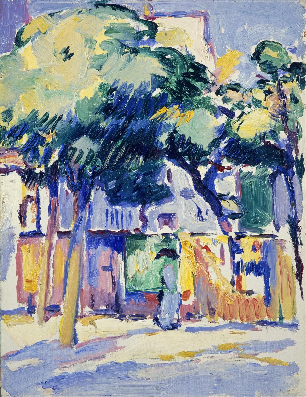 Veules-les-Roses av Samuel John Peploe