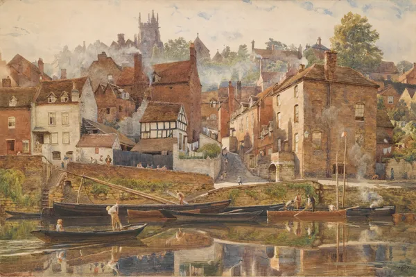 By Severnside, Bridgnorth av Edward John Poynter