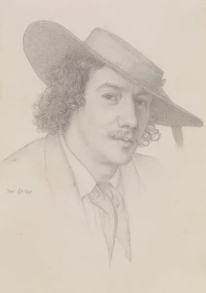 Portrait of Whistler av Edward John Poynter