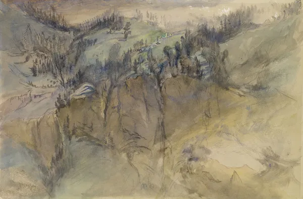 Alpine Scene av John Ruskin