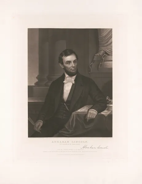 Abraham Lincoln – 16th president of the United States (19th century) av John Sartain
