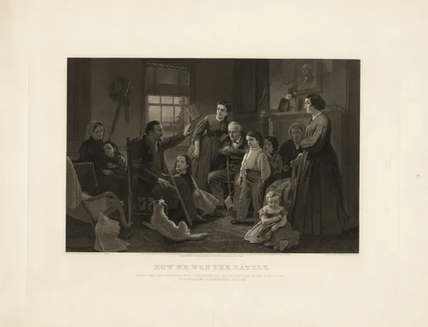 How we won the battle (19th century) av John Sartain