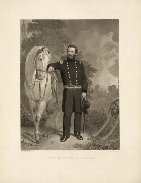 Lieut. Gen. Ulysses S. Grant (19th century) av John Sartain